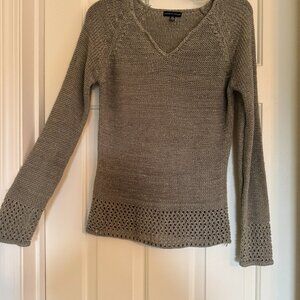 Soft olive-green sweater